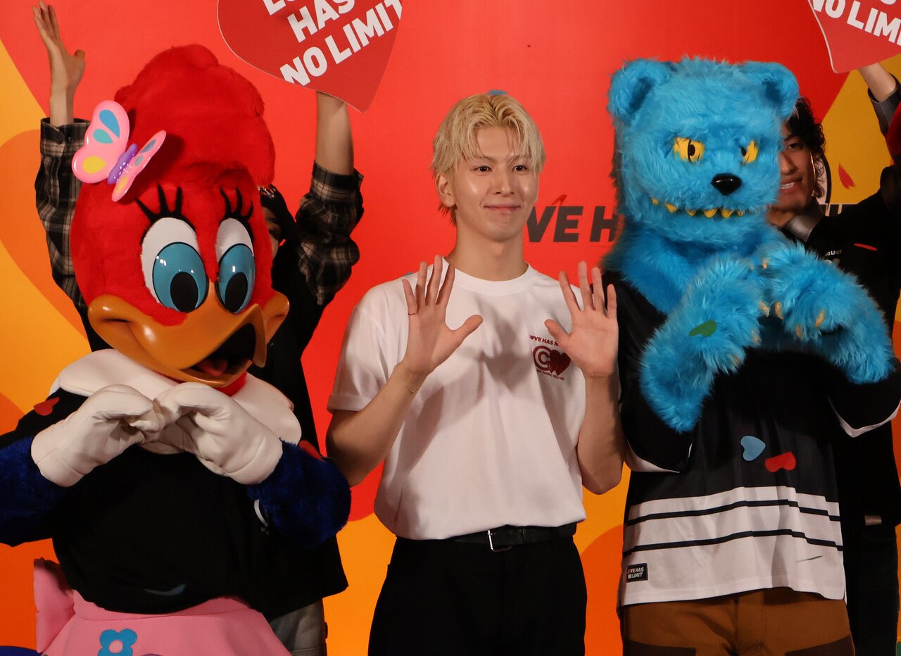 THE RAMPAGE 長谷川 慎、USJで「ウッディーにタジタジ」