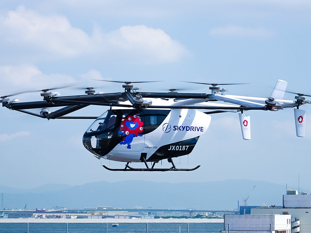 万博の空飛ぶクルマ・SKYDRIVE、8月24日までデモフライト