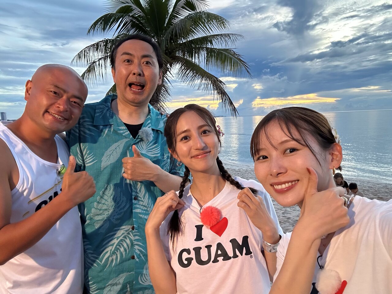 堀田茜が「芸能界トップクラスに楽しい」と涙！？アンガ田中、朝日奈央、あばれる君との“まるで家族”な週末グアム旅『土曜はナニする！？』