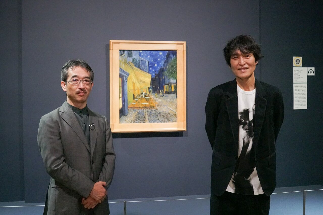 千原ジュニアが《夜のカフェテラス》と出会う、ゴッホ展特別番組放送