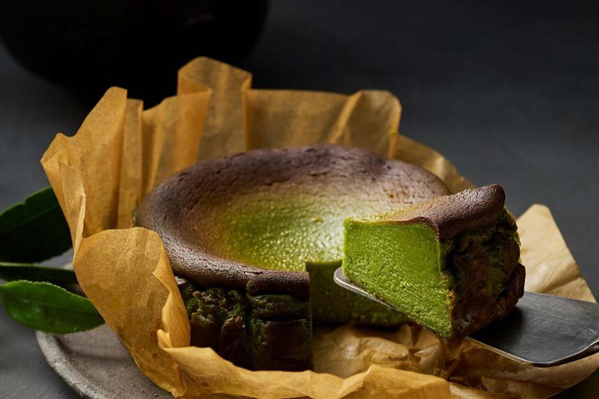 京都のモロゾフで限定販売、宇治抹茶たっぷりのお濃茶チーズケーキ
