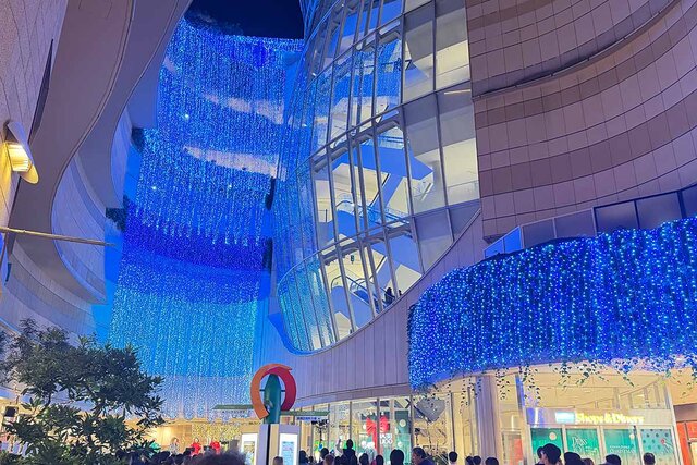 どこで見られる？「なんば光旅」のイルミネーション、大阪・なんばの駅周辺がライトアップ