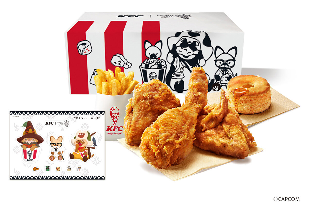KFC ✕ モンハンが期間限定でコラボ、大阪の2店舗（難波・阿倍野）は“コラボ特別店”に変身