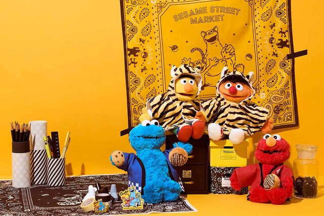 エルモやクッキーモンスターらが勢ぞろい、大阪に染まったセサミストリートの複合施設
