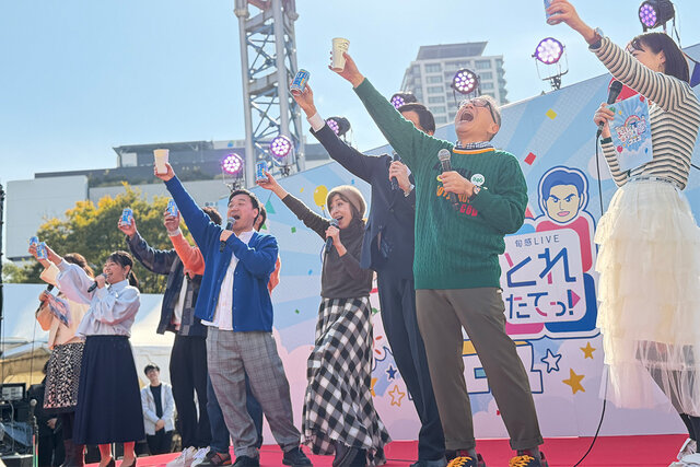 大阪・扇町公園で「カンテレ祭り」スタート、円広志もご機嫌「最高の1日やわ！」