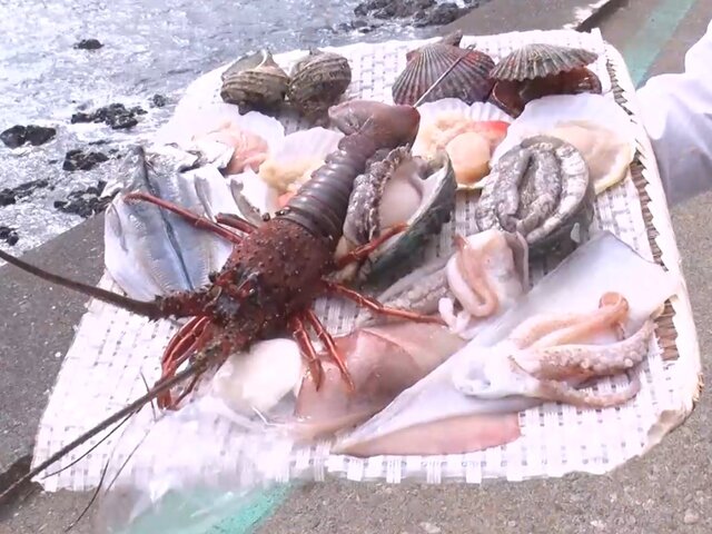 身がぷりぷりどころか“ぶりんぶりん”…グルメ旅YouTuber激推し「海女小屋」 捕れたて海鮮を豪快に【ウラマヨ】