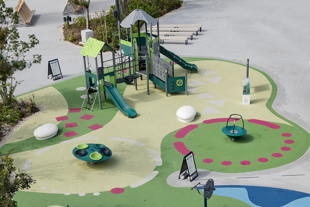 万博「光の広場」の遊具でまた遊べる！ 12月末までに、ホテルオークラ神戸に移設が決定