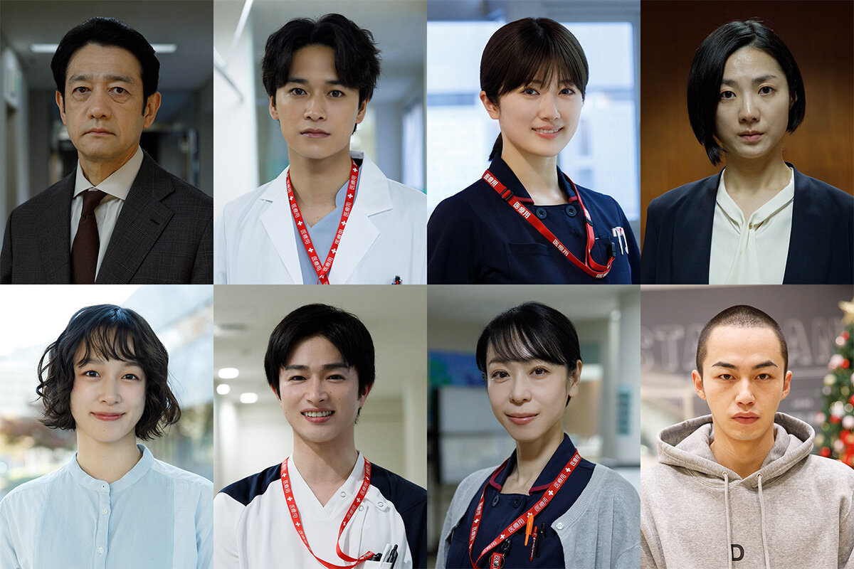 主人公の運命を揺さぶるキャスト8名を解禁！ドラマ公式SNSではティザー映像も公開中！【顔のない患者-救うか、裁くか-】