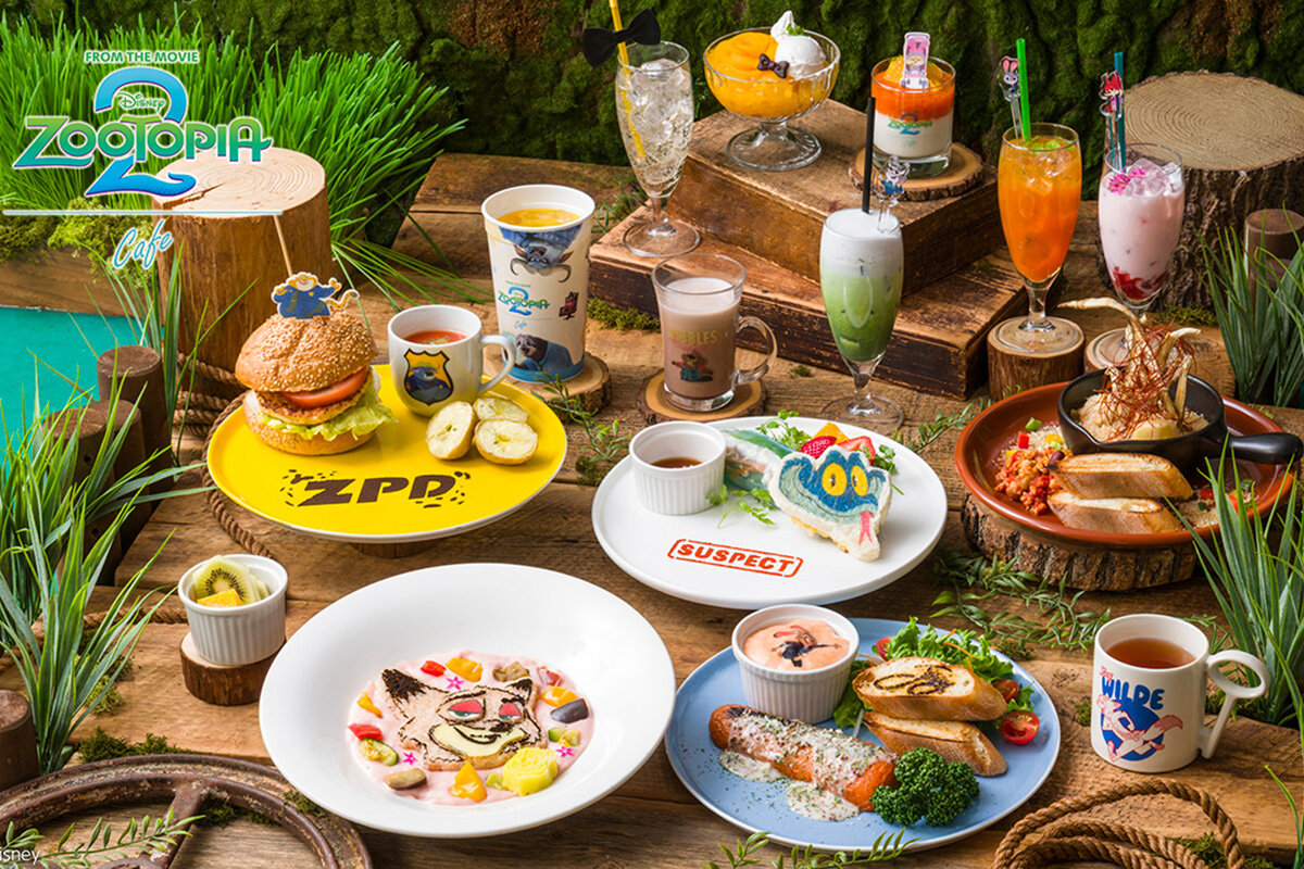 大ヒット中のディズニー映画『ズートピア2』のカフェ、大阪「KITTE OSAKA」にオープン