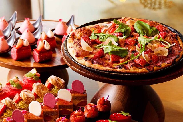 あすかルビー、古都華、奈乃華…、ブランドいちごの名産地・奈良ならではのビュッフェ