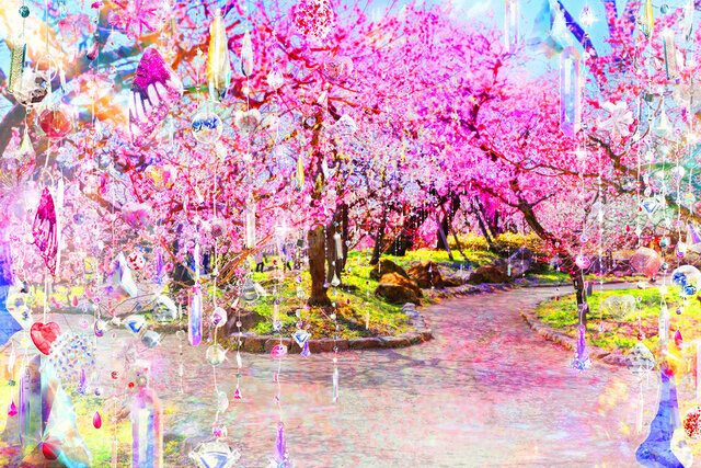 京都・北野天満宮で蜷川実花ら演出によるアートイベントが開催、初のイマーシブ公演も