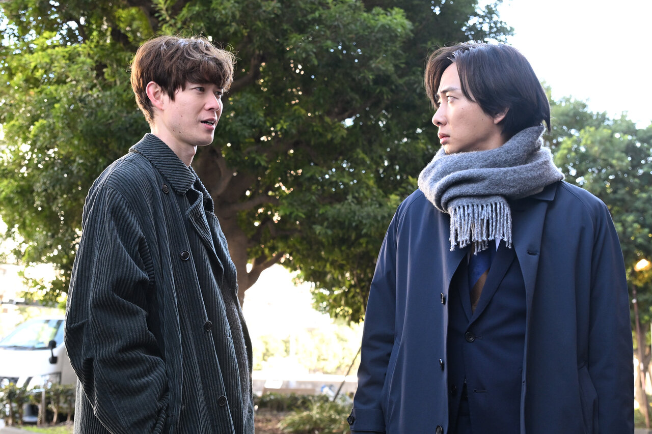宮沢氷魚「クスッと笑えるようなシーンを作りたい」光聖（中村海人）が天童（宮沢氷魚）に告げる真相とは、隠す者と暴く者の駆け引きが始まる！ 