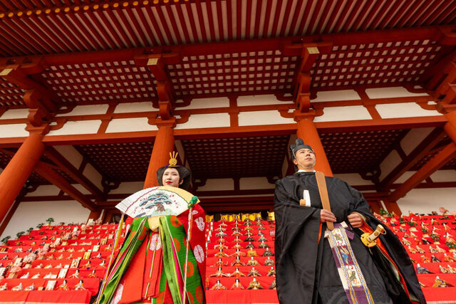 奈良の世界遺産「平城宮跡」にて初開催、ひな祭りのルーツ「ひいな文化」を伝える文化行事