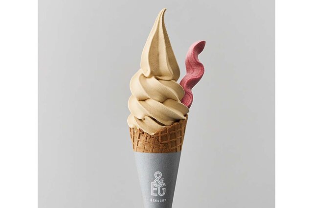 大阪・梅田にアールグレイ専門店、催事のみだったソフトクリームや茶葉の香り広がるジェラートも