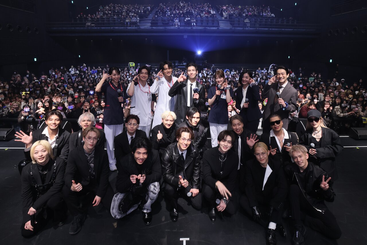 長谷川「僕らは映像の中で生きていたので、実際にファンの方々の熱を直接受けることができて、とてもうれしかったです」ドラマ『顔のない患者-救うか、裁くか-』キャスト大集合！ 一夜限りのSPイベントレポートをお届け！