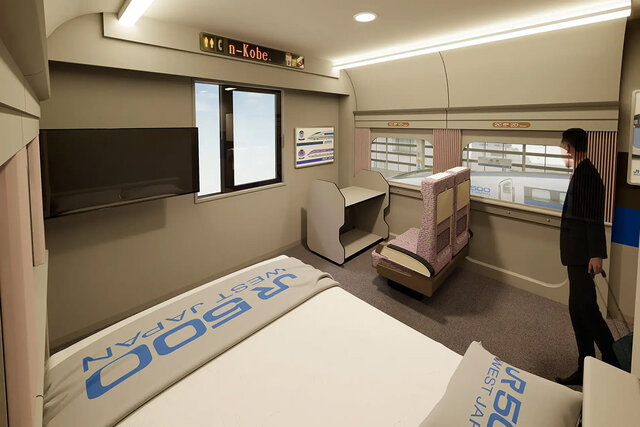  引退迫る人気の「500系新幹線」がGWから新大阪のホテルの部屋として誕生