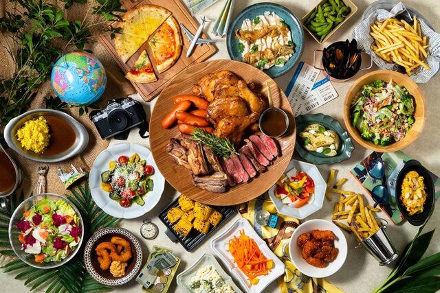 【大阪・梅田】阪急百貨店の屋上で楽しむビアガーデン、2026年は食べ放題とドリンク飲み放題で世界を旅行