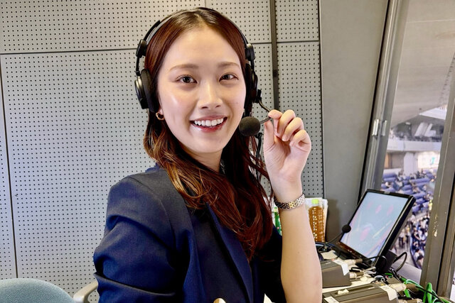 「片手間と思われるのが一番悔しい」橋本和花子アナ、カンテレ初の“女性アナによるプロ野球実況”への挑戦