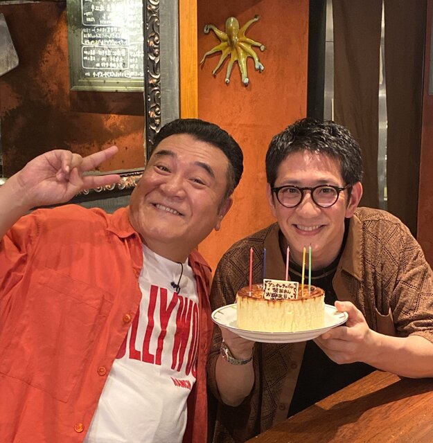 アンタッチャブル柴田英嗣が51歳に 相方・山崎弘也の祝福に「最高！本当に幸せ」【アンタッチャブルでやらせてもらってます】