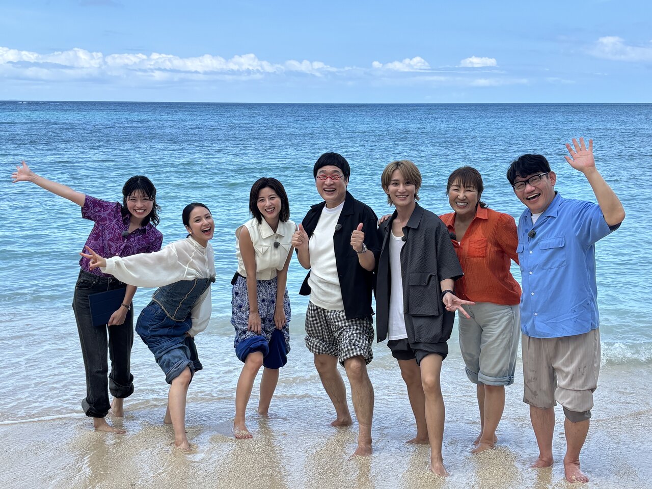 B&ZAI橋本涼が沖縄旅で大ハシャギ！山里亮太や平祐奈と“ちむどんどん”な『土曜はナニする！？』SPロケ
