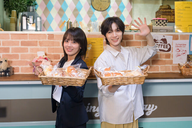 『小麦とバターと復讐と』伊原六花×七五三掛龍也、最新オフショットとコメントが到着！オープニング曲も決定！