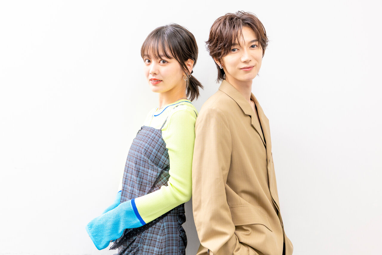 ドラマ『小麦とバターと復讐と』伊原六花＆七五三掛龍也、息ぴったりな取材会！ “七五三掛流”ビビンバ伝授からフェイスラインの秘訣、過去共演の裏話までたっぷり披露