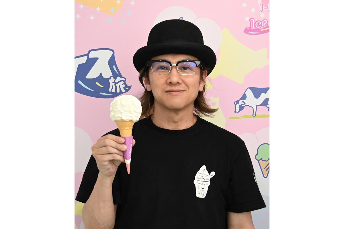 年間1,000種類以上のアイスを食するアイス評論家・アイスマン福留さん（提供写真）