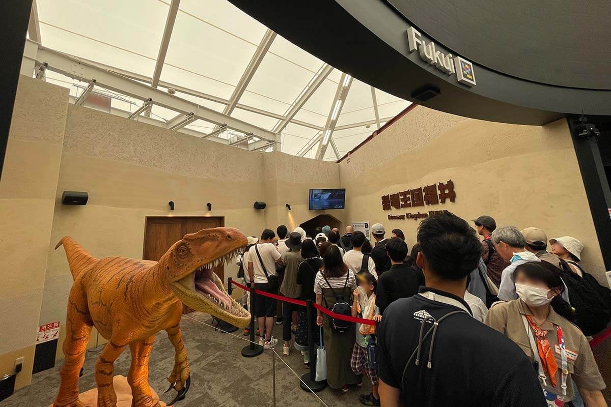 関西パビリオン内の福井県ブース