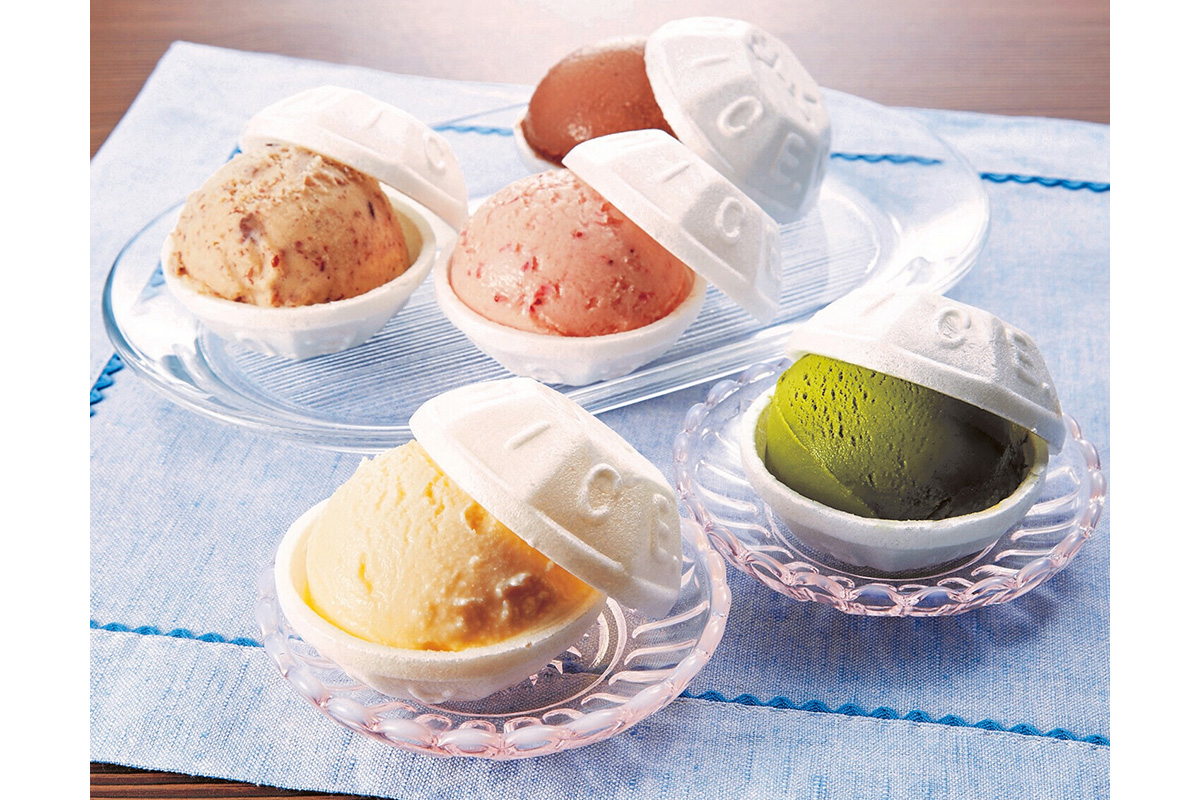 期間限定ショップ「ゼー六」アイスもなか（170円〜）