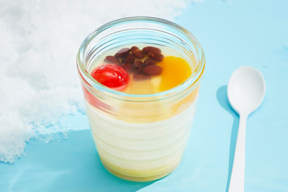 モロゾフの「白くまプリン」（486円）