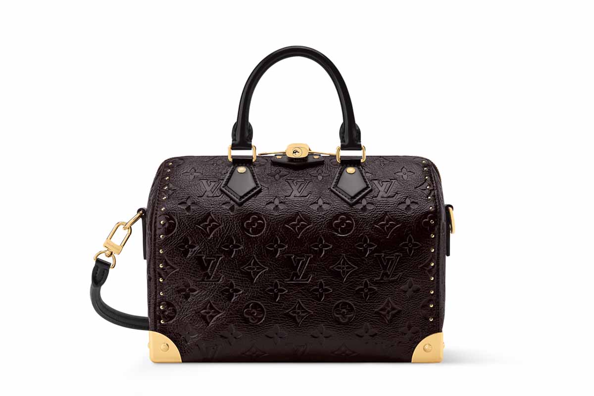 スピーディ·トランク 25（583,000円）、カーフレザー、W27xH20xD15cm　提供：LOUIS VUITTON