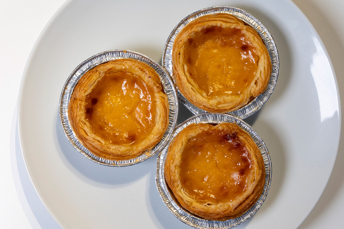 「PASTEL DE NATA（カスタードエッグタルト）」（900円）