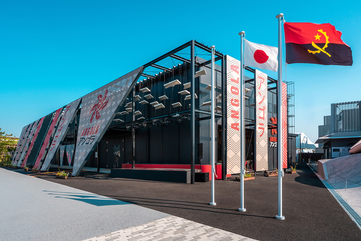 アンゴラ共和国のパビリオン