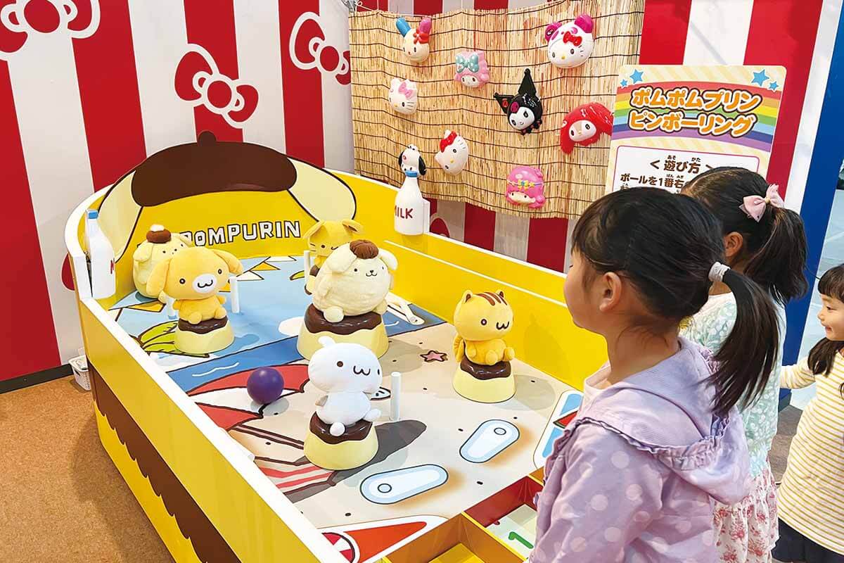 縁日ゲームを楽しむ「ピューロ縁日」は各ゲーム1回400円で必ず景品がもらえます