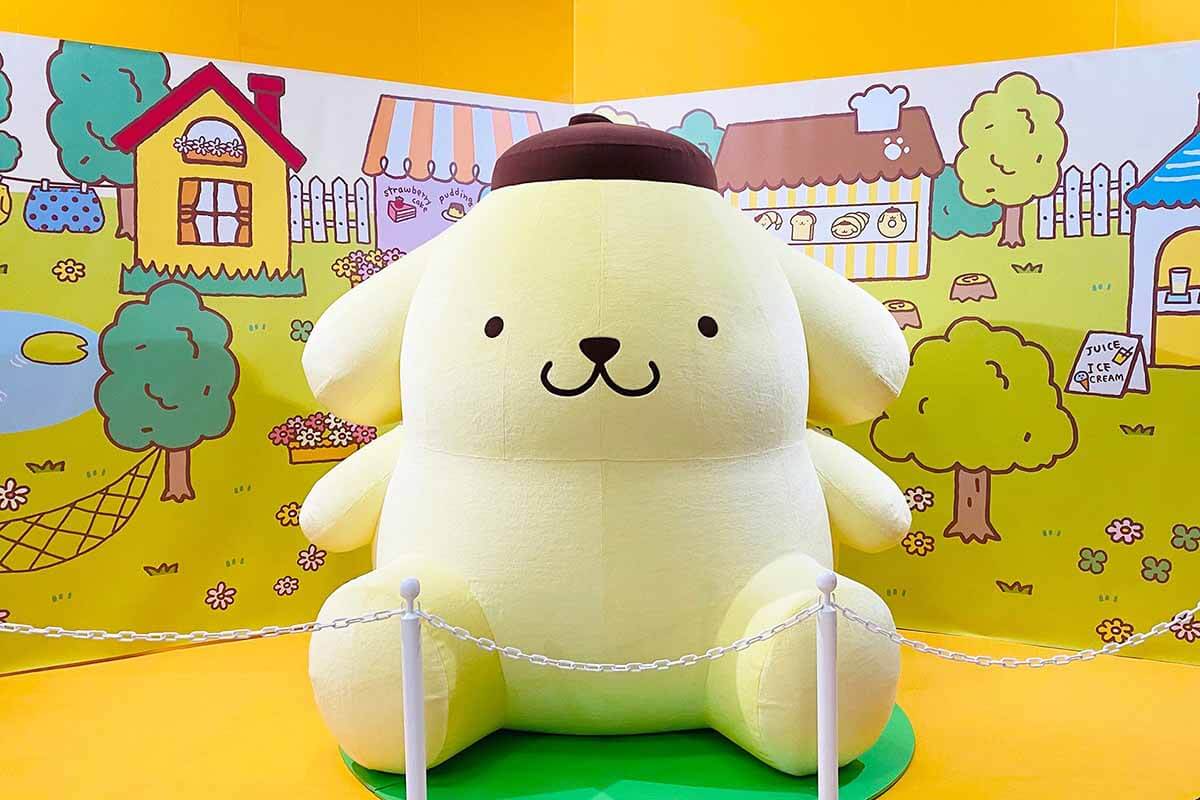 キャラクターのフォトスポットの例