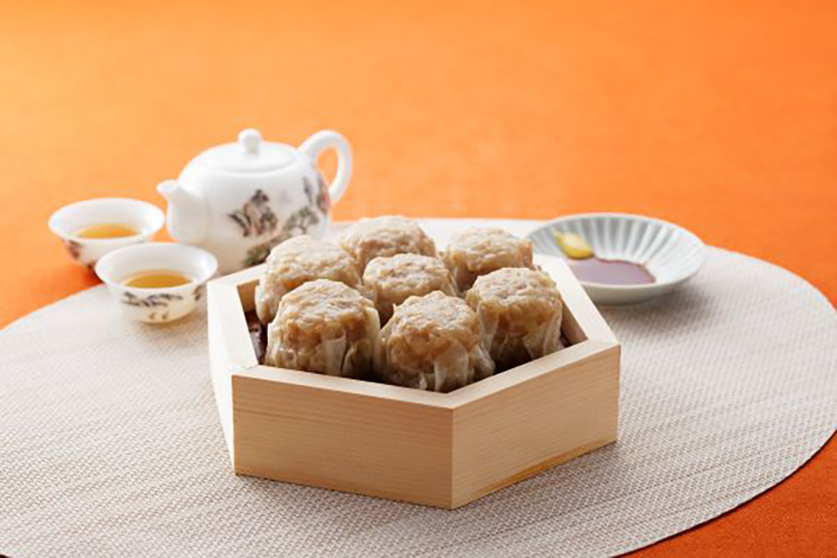 「551蓬莱」人気2位の「焼売」（6個入510円、10個入850円・税込）