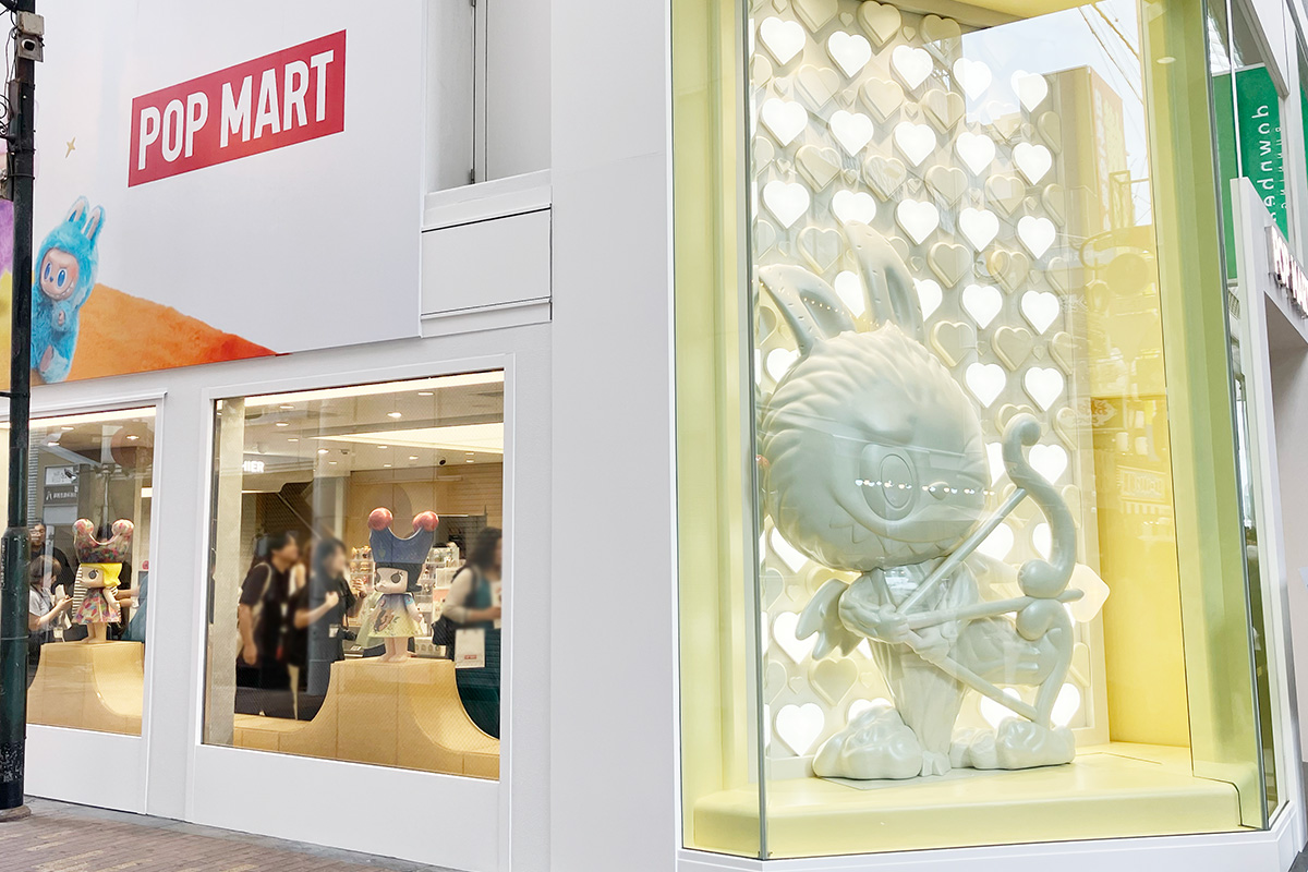 「POP MART 大阪なんば店」の外観（2025年・大阪市中央区）