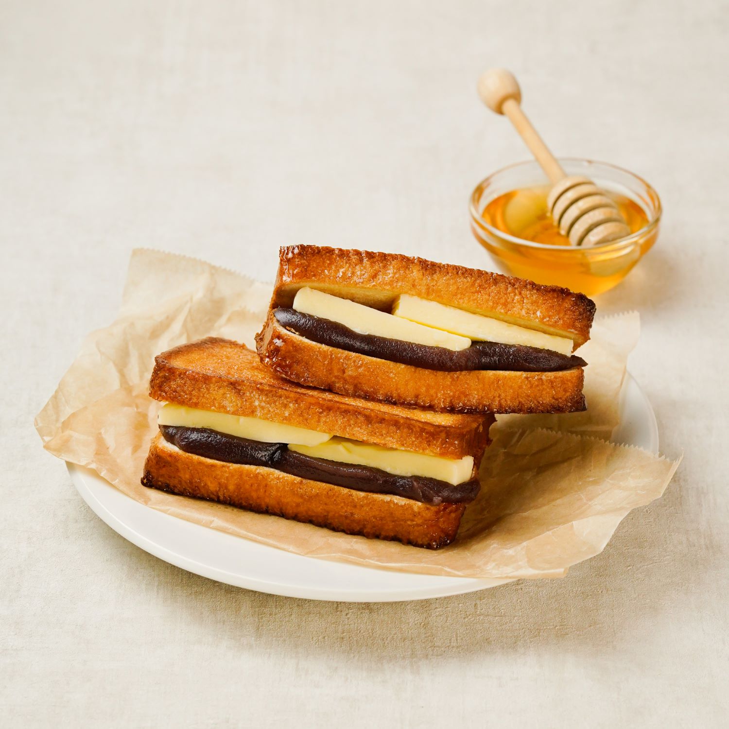 嵜本bakery・極美ハニートースト あんバター『よ～いドン！』（販売期間：9/12~9/19） 