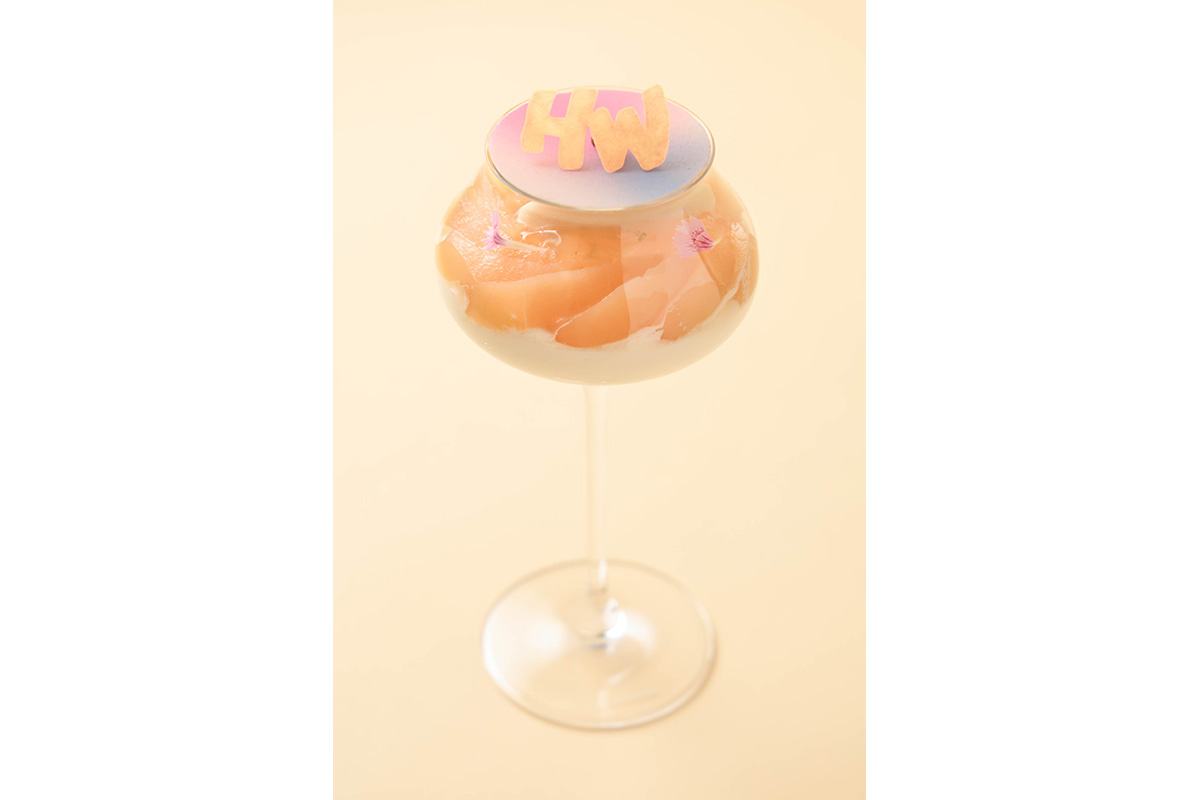ジュエリーをイメージしたオリジナルパフェ（3,500円・税サ込）