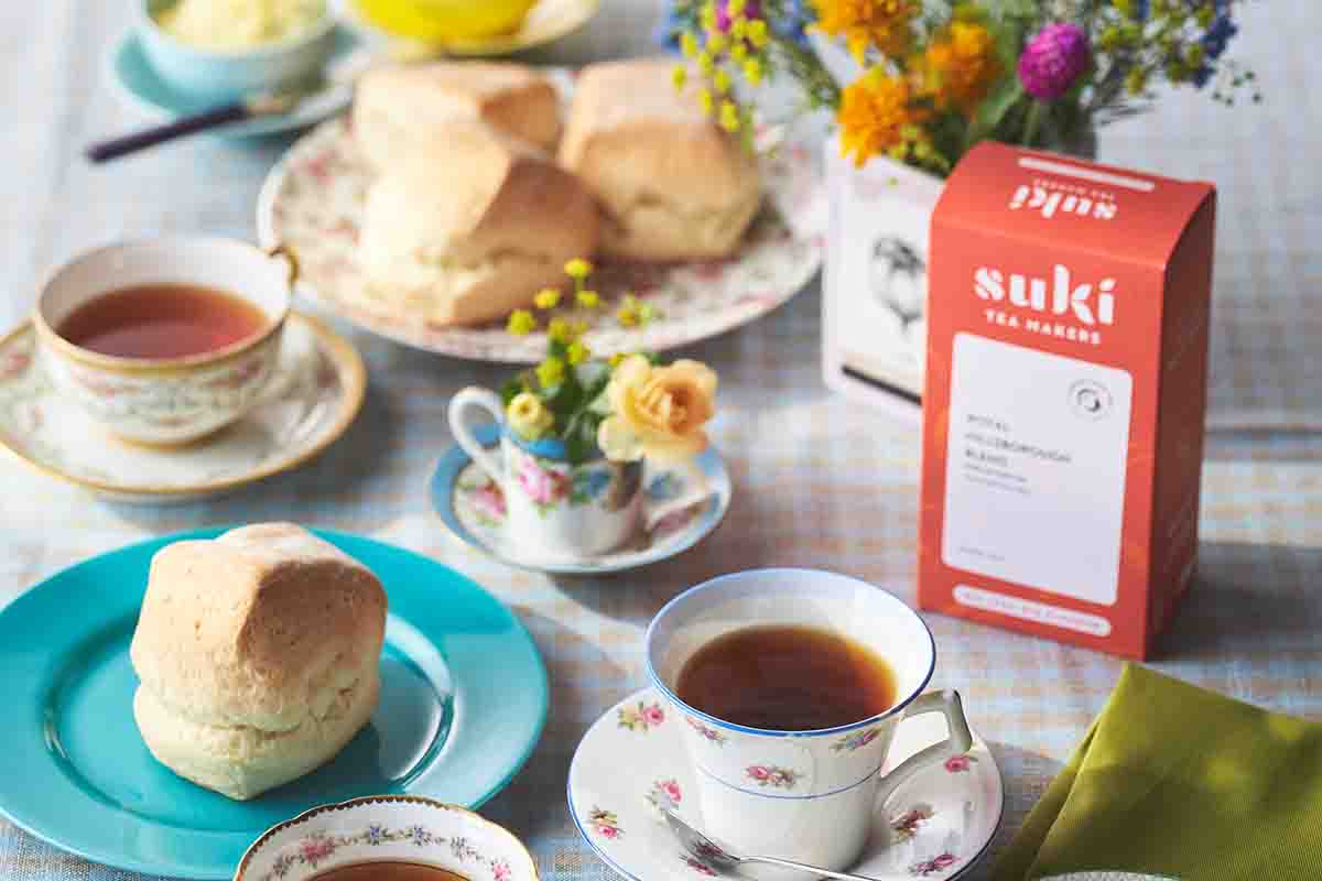 「スキティー」のロイヤルヒルズバラブレンド（リーフ80g／4,320円／限定70）