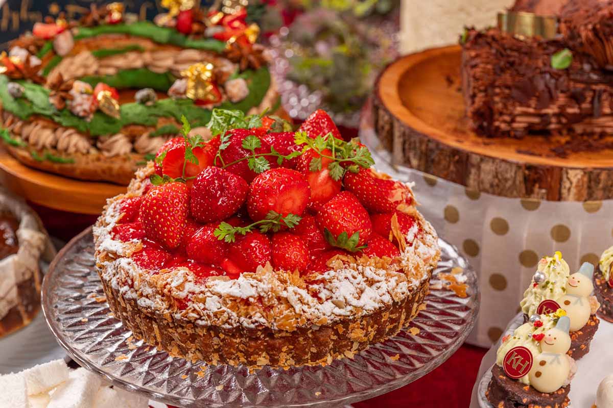 クリスマス・スイーツビュッフェ【Very Berry X’mas！】～いちごが彩るクリスマス～のスイーツ