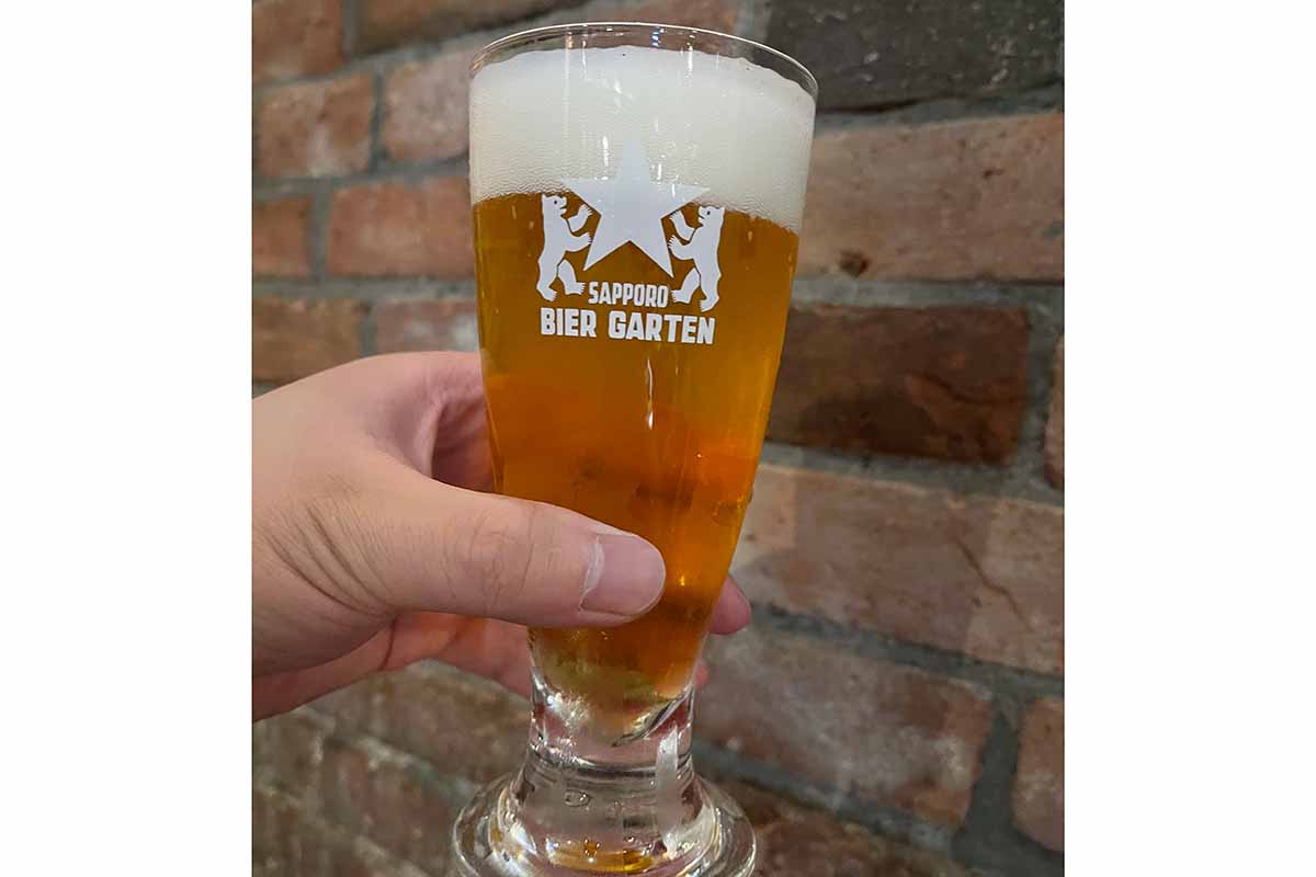 サッポロビール園の「ファイブスター」（Mサイズ880円）は10/15〜18に登場（各日販売予定数20L）
