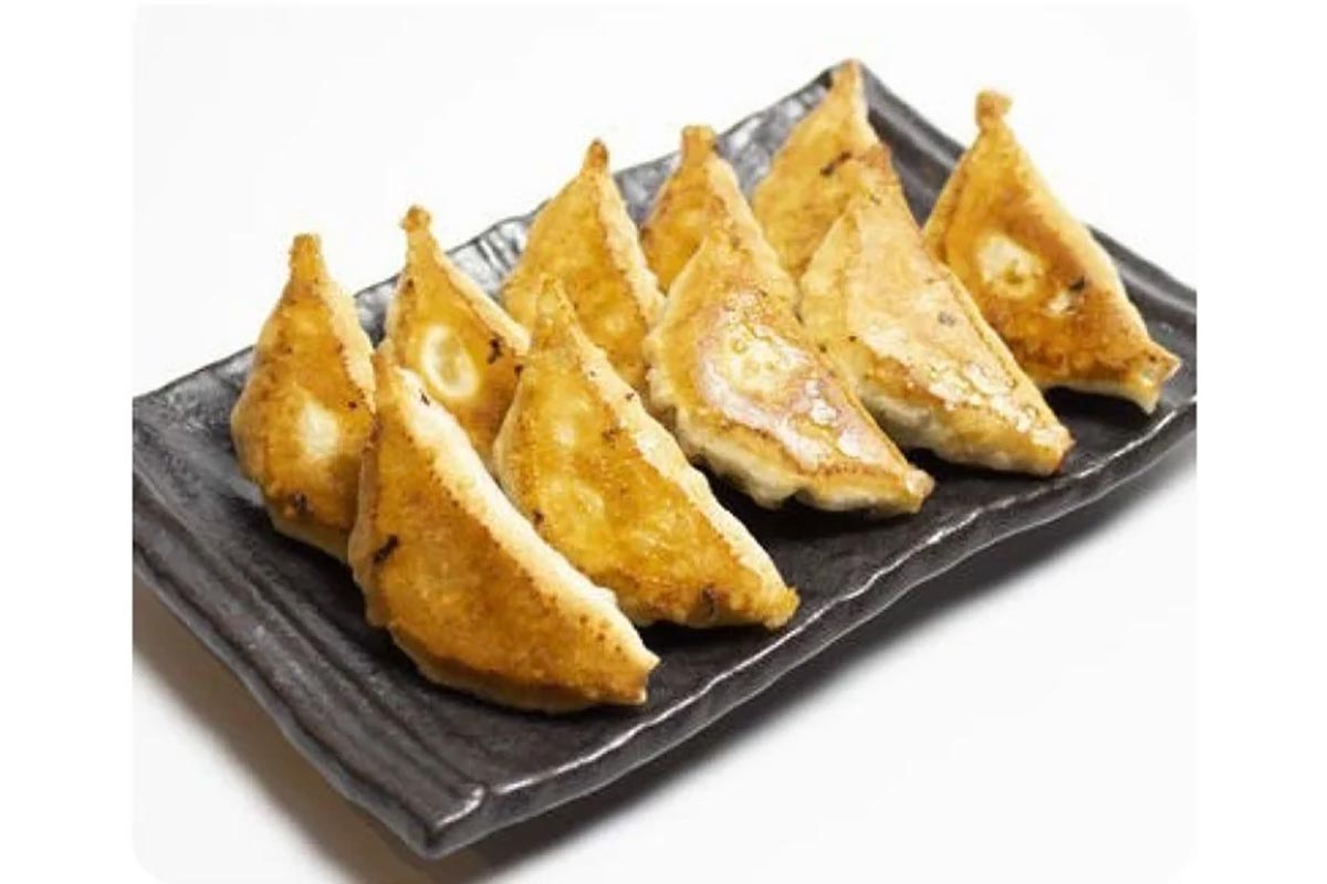 「たかなべギョーザ」の「みやざき地頭鶏ギョーザ」（10個・864円）