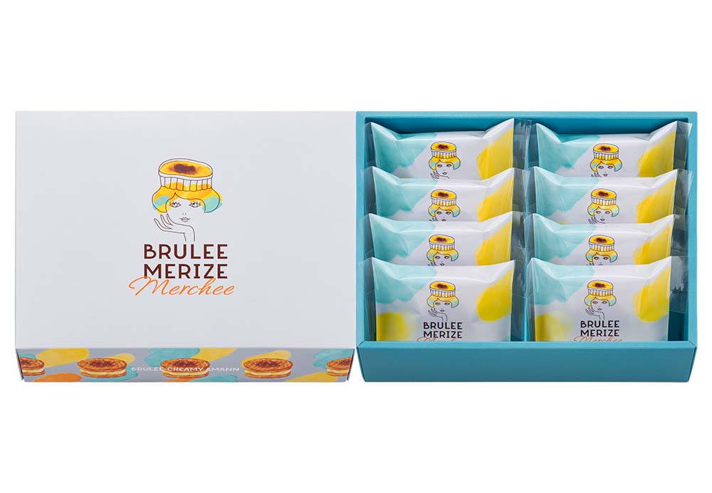 「ブリュレクリーミーアマン」（4個1,080円、8個2,160円）