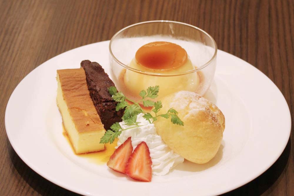 「はり重グリル」プリン・ア・ラ・モード(1人前)1,870円