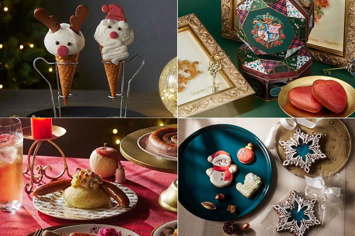 クリスマスらしいフードやスイーツ