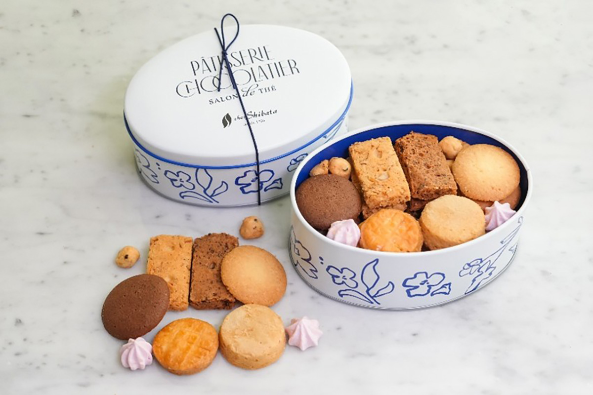 8種類の個性豊かなクッキーをぎゅっと詰め合わせた、「シェ・シバタ」の「リシェス」（3,348円・税込）