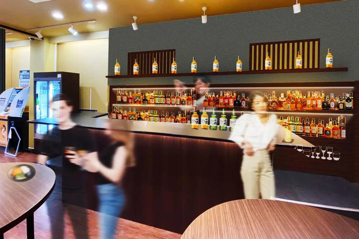 2025年11月13日（木）オープンの「お酒の美術館 京つけもの もり 祇園店」店舗内観イメージ（提供写真）