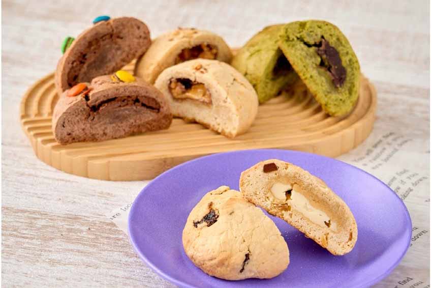 「Cookie LAB.」による、プロテインBIG Cookie（各450円）