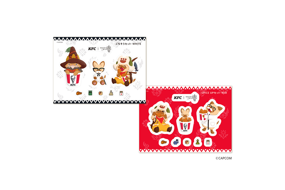 シール付きの「モンハンコラボパック」には、コラボ限定デザインのシールが封入（画像はイメージ）